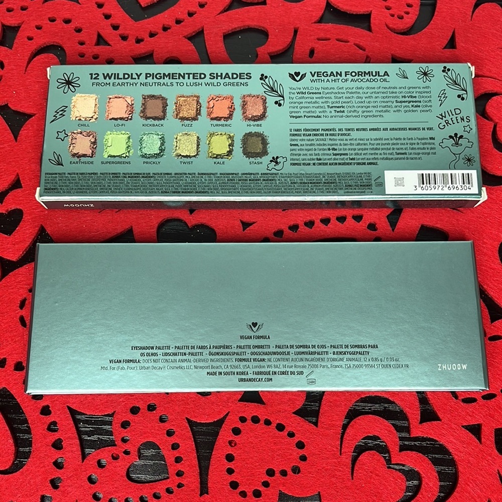 🎉HP🎉Urban Decay Wild Greens Eyeshadow Palette - Picture 6 of 6